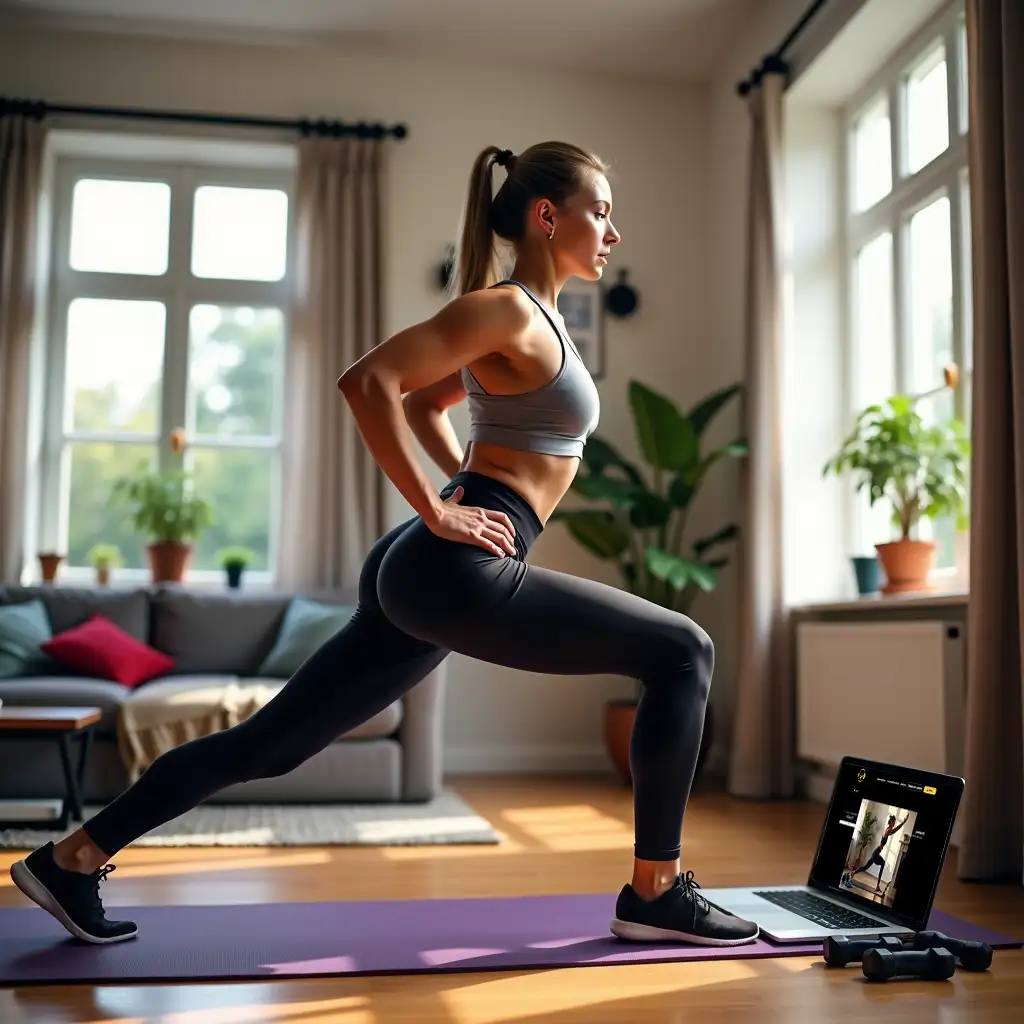 How to train at home without equipment